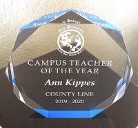 Ann Kippes County Line Elementary School NBISD Teacher of the Year